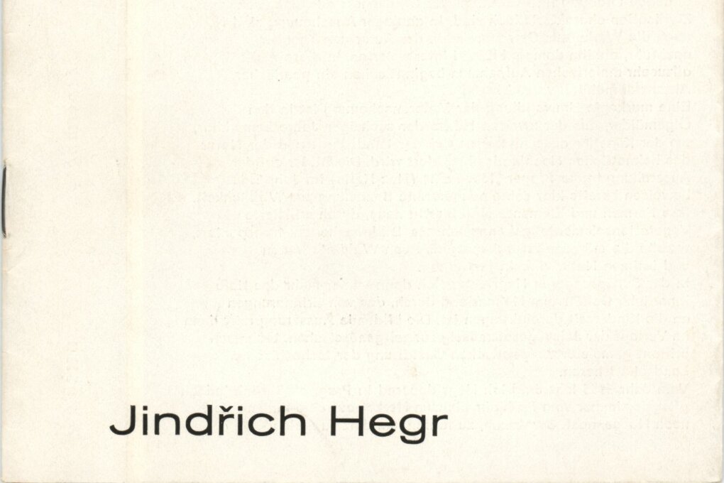 Jindřich Hegr – obrazy